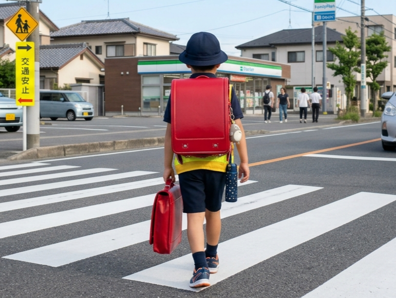 7才の交通安全プロジェクト