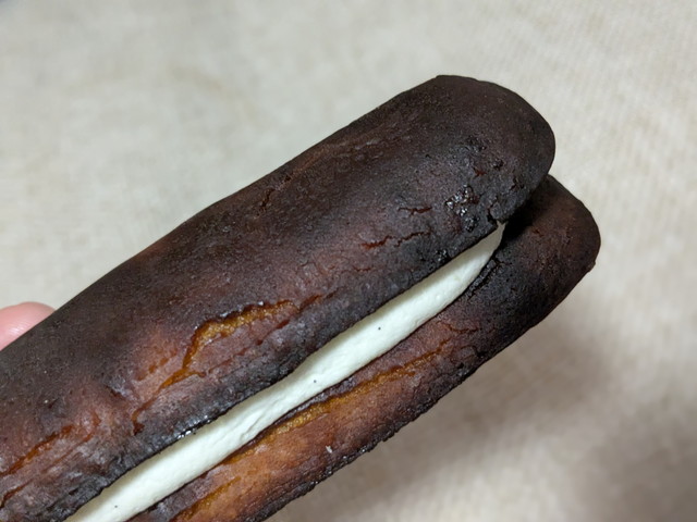 生カヌレスティックケーキの表面をアップで写した写真