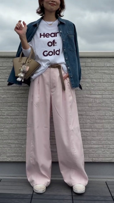 UNIQLO：C「デニムリラックスシャツジャケット」