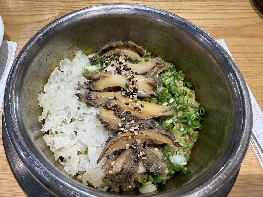 鮑のご飯