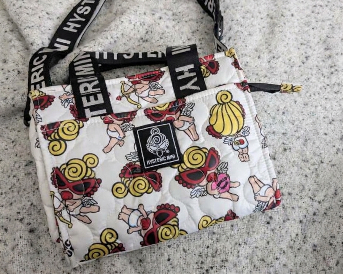 HYSTERIC MINI 3ROOM SHOULDER BAG BOOK WHITE ver.